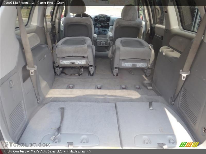 Claret Red / Gray 2006 Kia Sedona LX