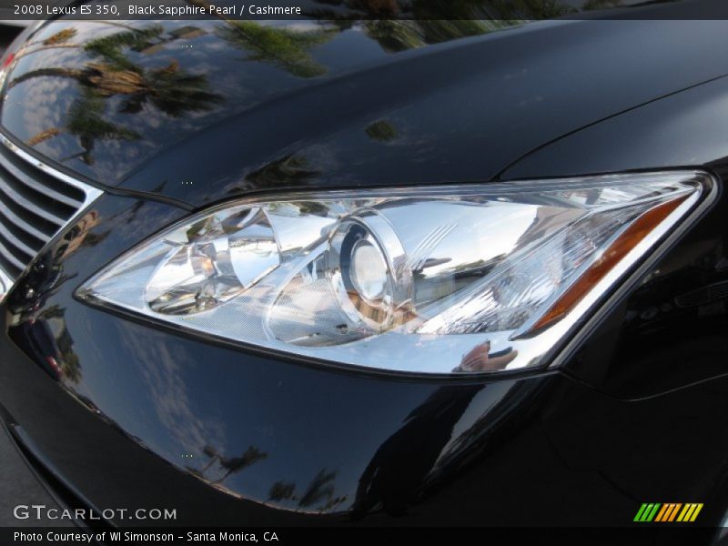 Black Sapphire Pearl / Cashmere 2008 Lexus ES 350