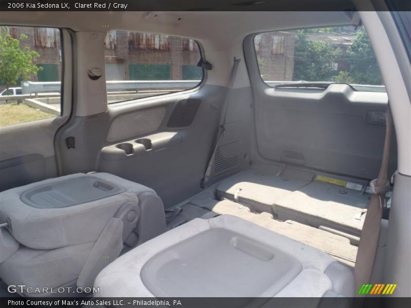 Claret Red / Gray 2006 Kia Sedona LX