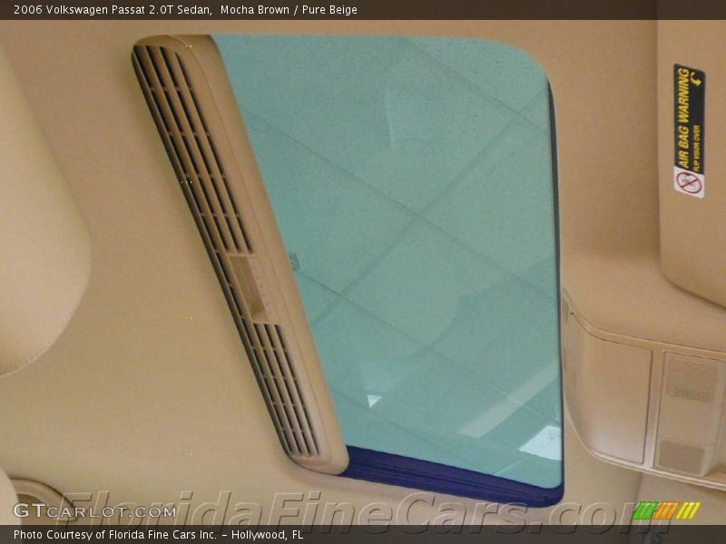Mocha Brown / Pure Beige 2006 Volkswagen Passat 2.0T Sedan