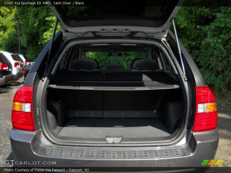 Satin Silver / Black 2005 Kia Sportage EX 4WD