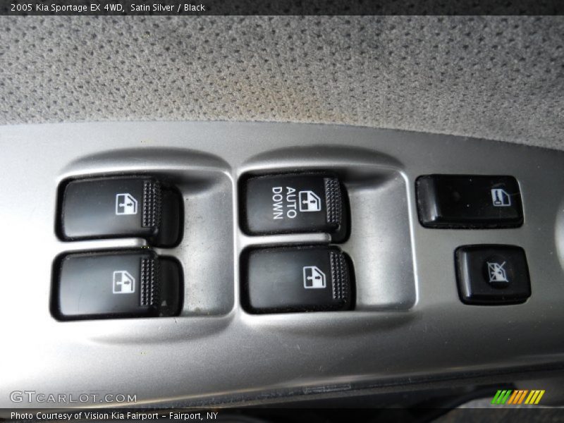 Satin Silver / Black 2005 Kia Sportage EX 4WD