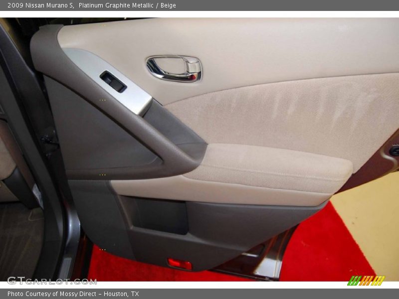 Platinum Graphite Metallic / Beige 2009 Nissan Murano S