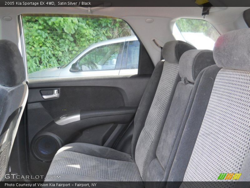 Satin Silver / Black 2005 Kia Sportage EX 4WD