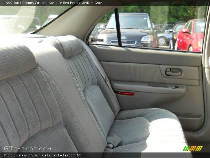 Santa Fe Red Pearl / Medium Gray 1999 Buick Century Custom