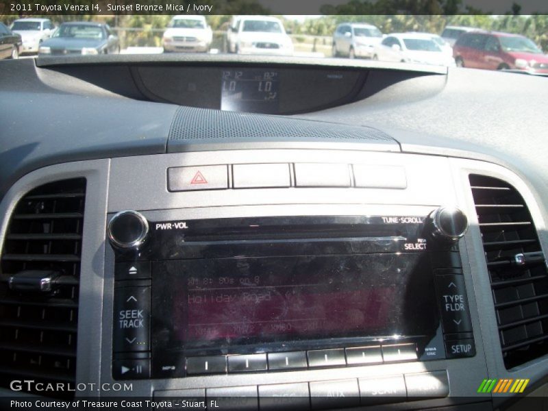 Sunset Bronze Mica / Ivory 2011 Toyota Venza I4