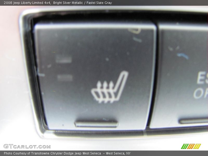 Bright Silver Metallic / Pastel Slate Gray 2008 Jeep Liberty Limited 4x4