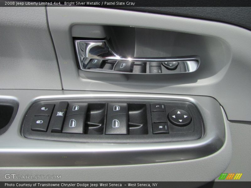 Bright Silver Metallic / Pastel Slate Gray 2008 Jeep Liberty Limited 4x4