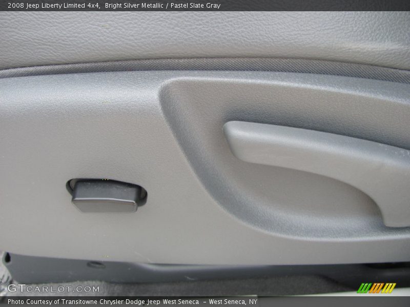 Bright Silver Metallic / Pastel Slate Gray 2008 Jeep Liberty Limited 4x4