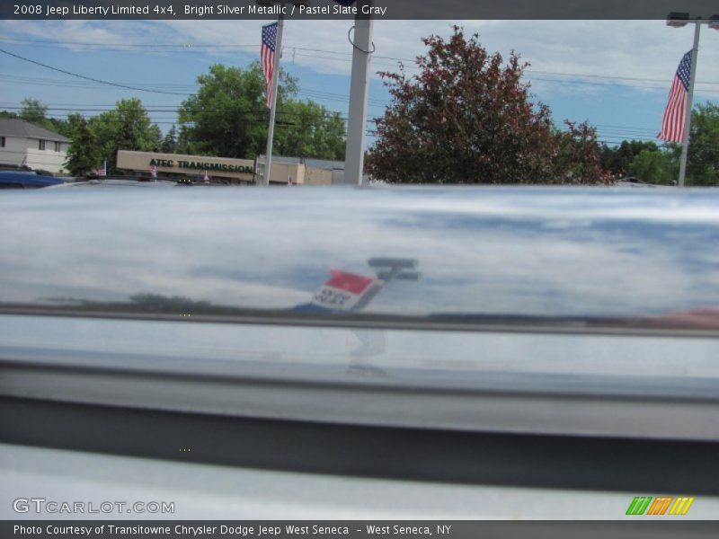 Bright Silver Metallic / Pastel Slate Gray 2008 Jeep Liberty Limited 4x4