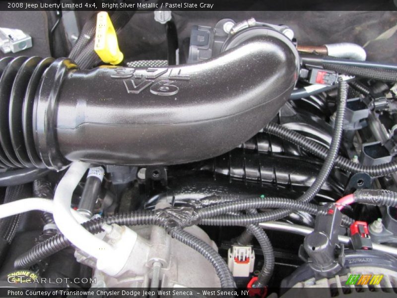 Bright Silver Metallic / Pastel Slate Gray 2008 Jeep Liberty Limited 4x4