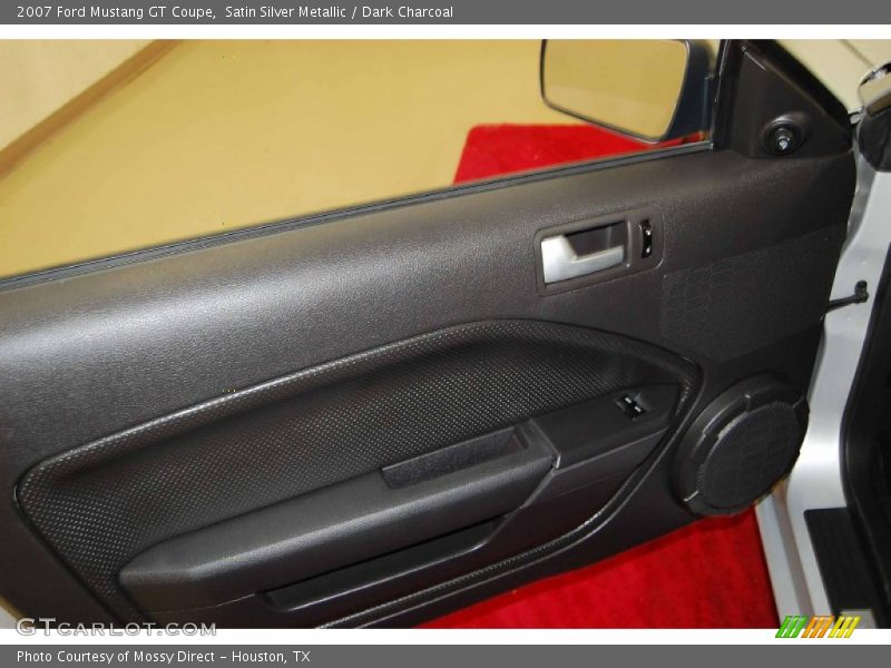 Satin Silver Metallic / Dark Charcoal 2007 Ford Mustang GT Coupe