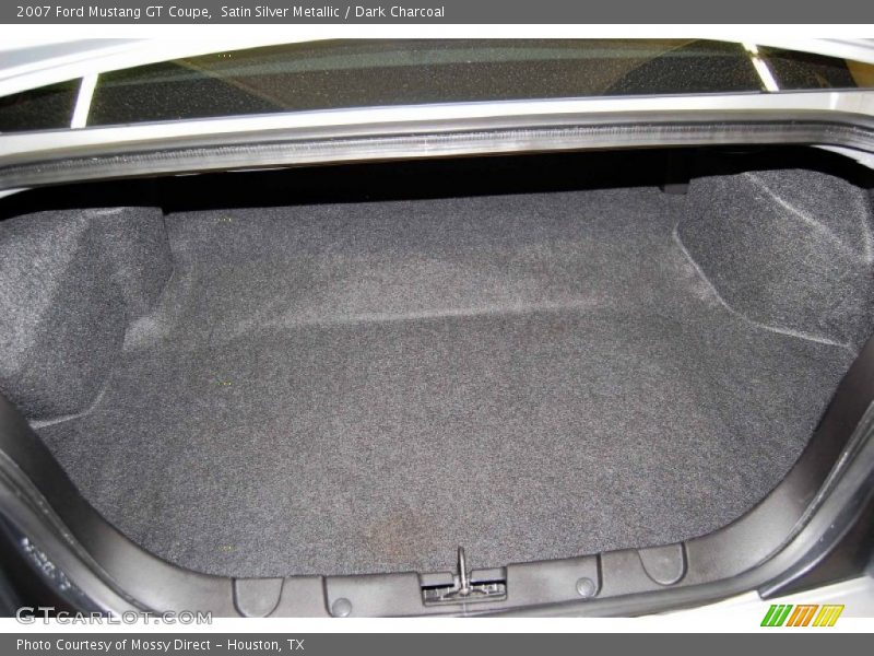 Satin Silver Metallic / Dark Charcoal 2007 Ford Mustang GT Coupe