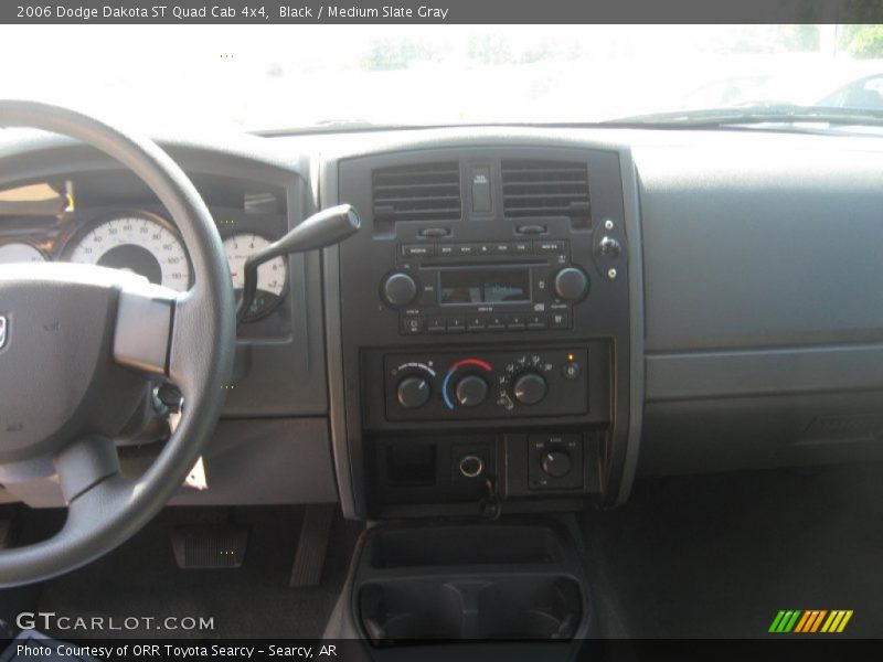 Black / Medium Slate Gray 2006 Dodge Dakota ST Quad Cab 4x4