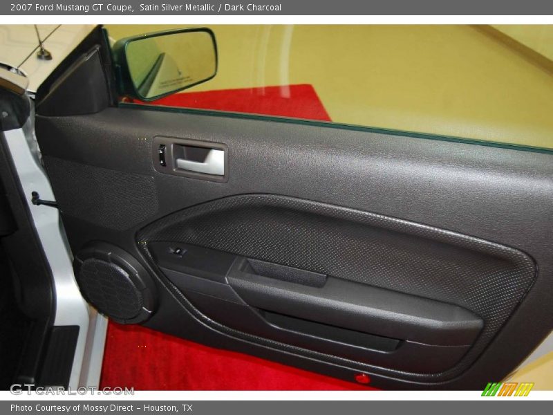 Satin Silver Metallic / Dark Charcoal 2007 Ford Mustang GT Coupe