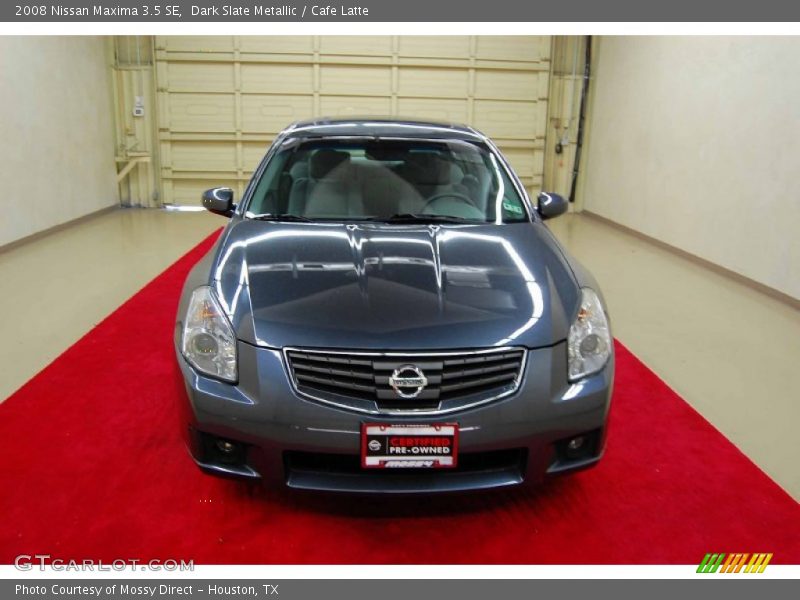 Dark Slate Metallic / Cafe Latte 2008 Nissan Maxima 3.5 SE