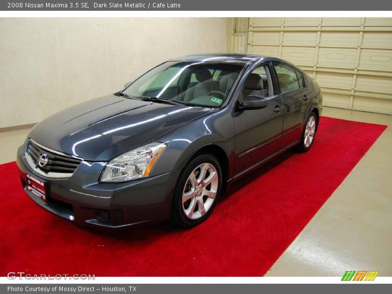 Dark Slate Metallic / Cafe Latte 2008 Nissan Maxima 3.5 SE
