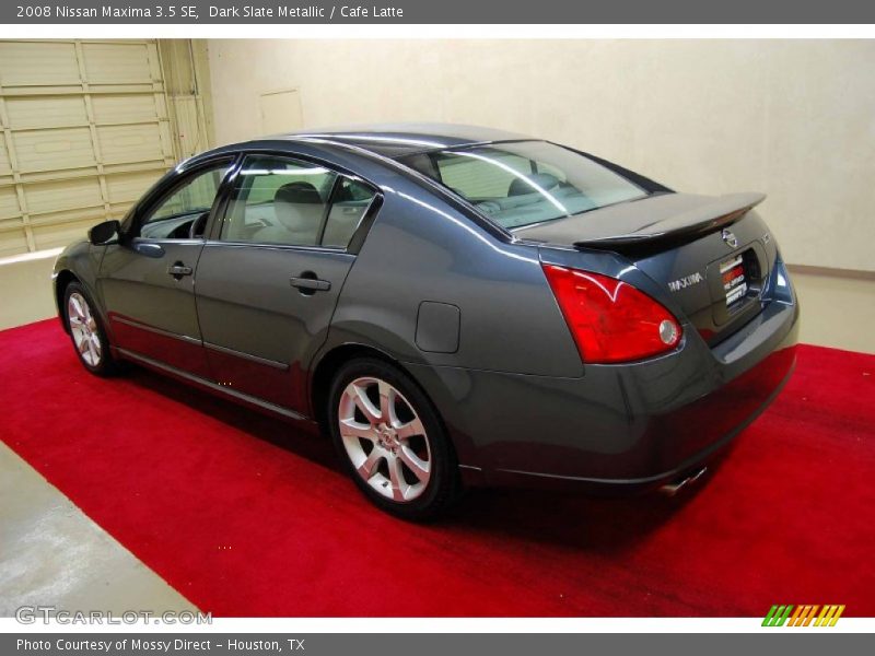 Dark Slate Metallic / Cafe Latte 2008 Nissan Maxima 3.5 SE