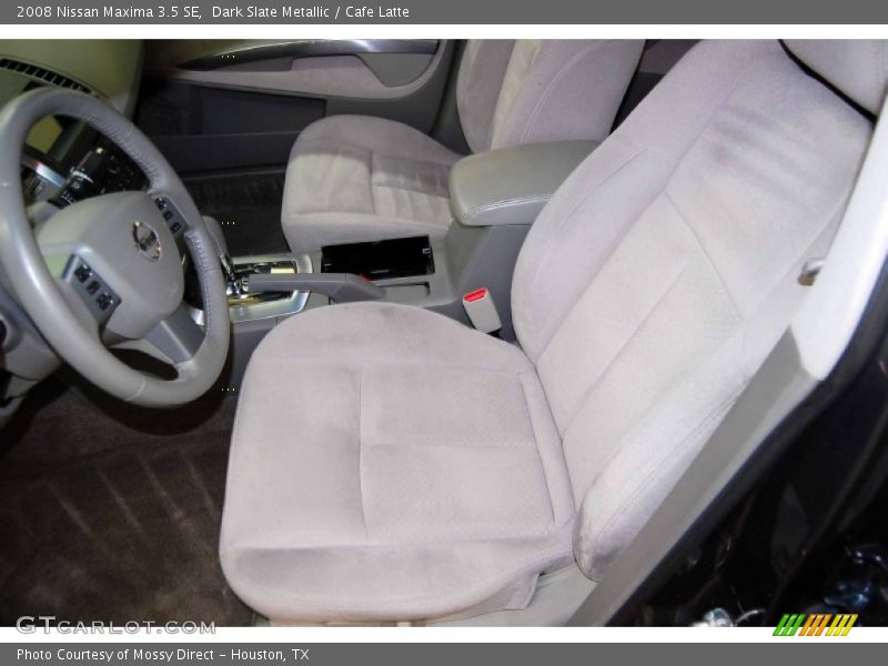 Dark Slate Metallic / Cafe Latte 2008 Nissan Maxima 3.5 SE