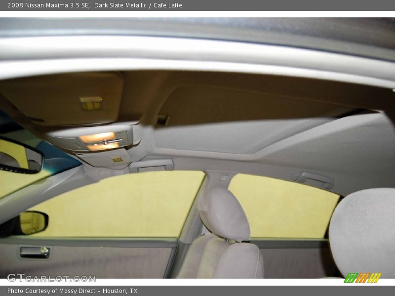 Dark Slate Metallic / Cafe Latte 2008 Nissan Maxima 3.5 SE