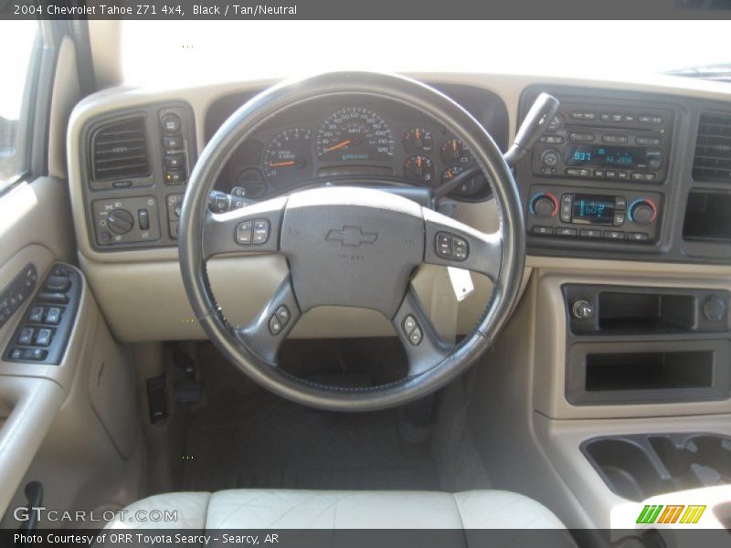 Black / Tan/Neutral 2004 Chevrolet Tahoe Z71 4x4