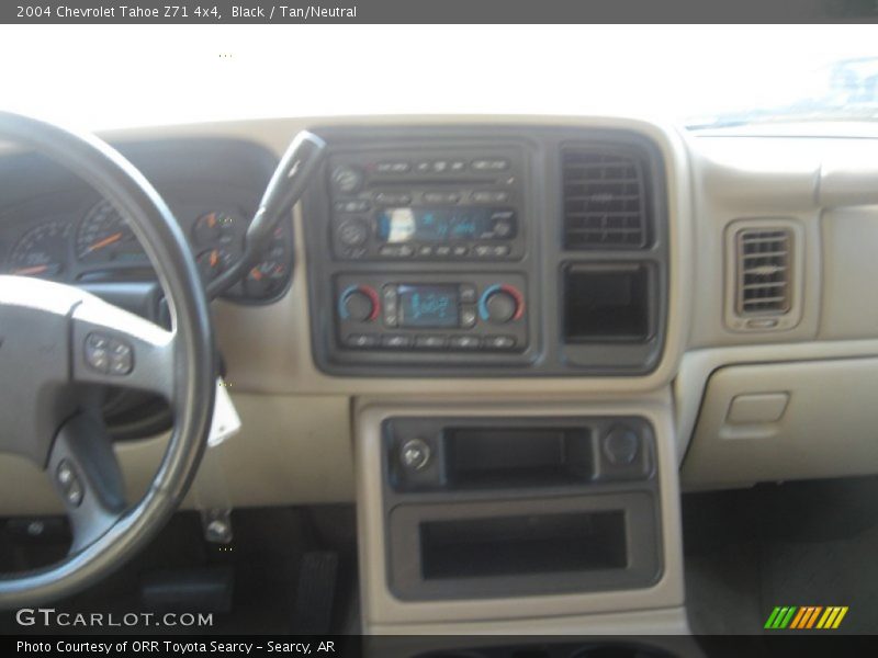 Black / Tan/Neutral 2004 Chevrolet Tahoe Z71 4x4