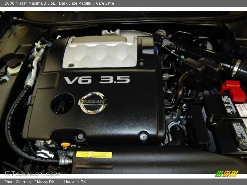 Dark Slate Metallic / Cafe Latte 2008 Nissan Maxima 3.5 SE