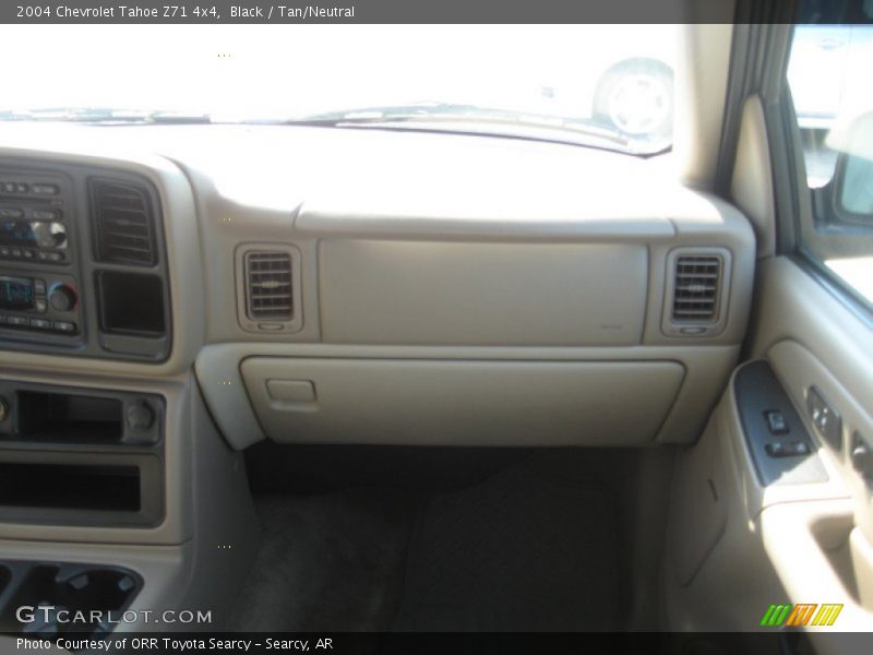 Black / Tan/Neutral 2004 Chevrolet Tahoe Z71 4x4