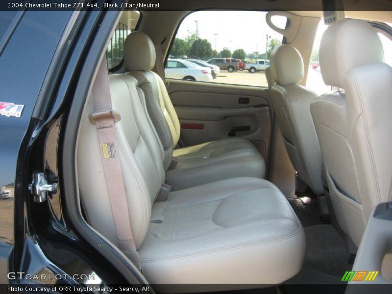 Black / Tan/Neutral 2004 Chevrolet Tahoe Z71 4x4