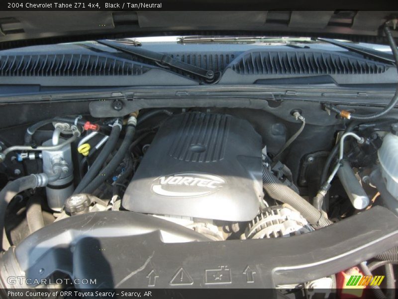 Black / Tan/Neutral 2004 Chevrolet Tahoe Z71 4x4