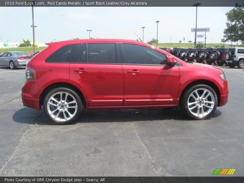 2010 Edge Sport Red Candy Metallic