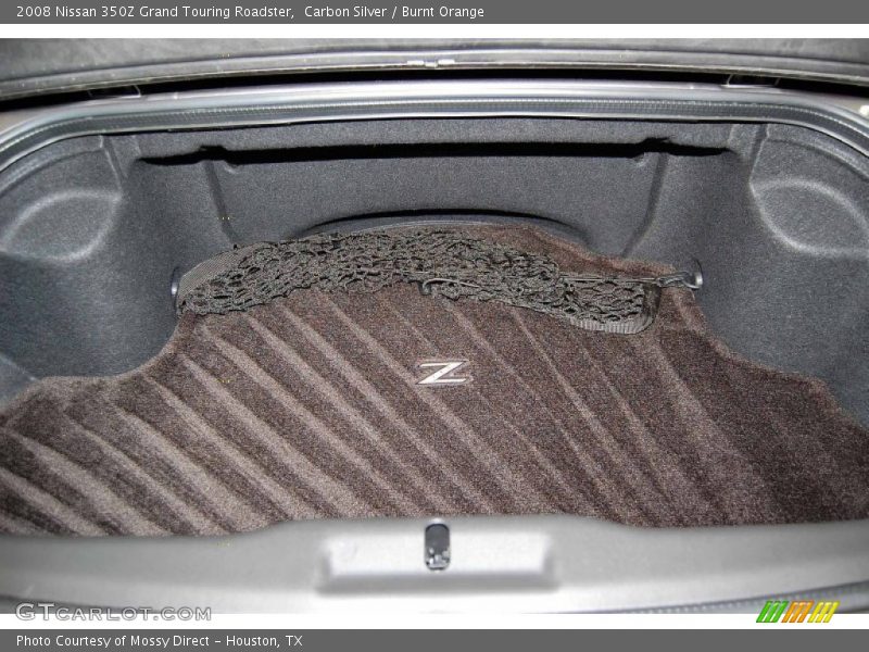 Carbon Silver / Burnt Orange 2008 Nissan 350Z Grand Touring Roadster
