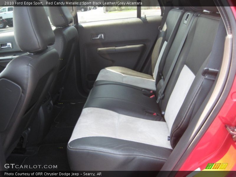  2010 Edge Sport Sport Black Leather/Grey Alcantara Interior