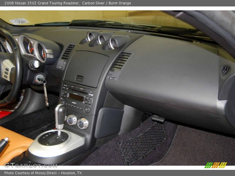 Carbon Silver / Burnt Orange 2008 Nissan 350Z Grand Touring Roadster