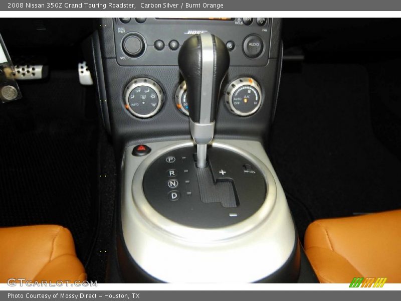 Carbon Silver / Burnt Orange 2008 Nissan 350Z Grand Touring Roadster