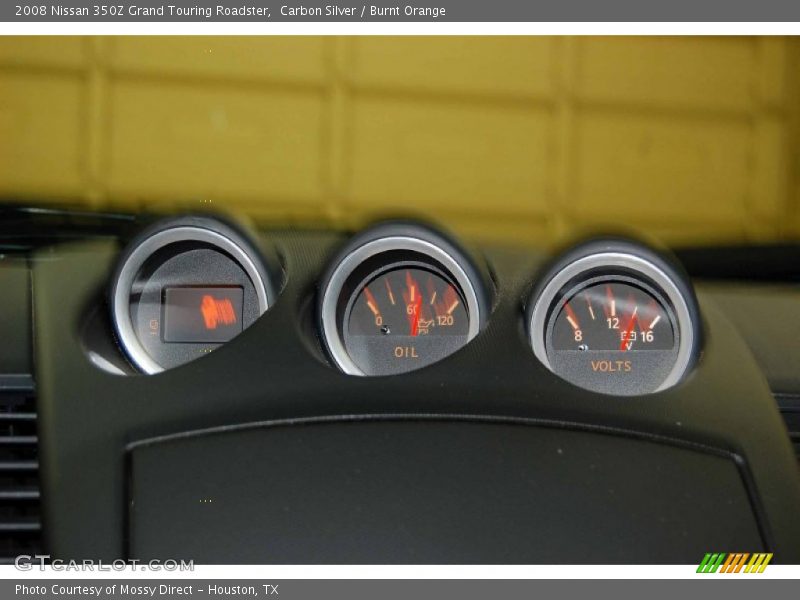 Carbon Silver / Burnt Orange 2008 Nissan 350Z Grand Touring Roadster