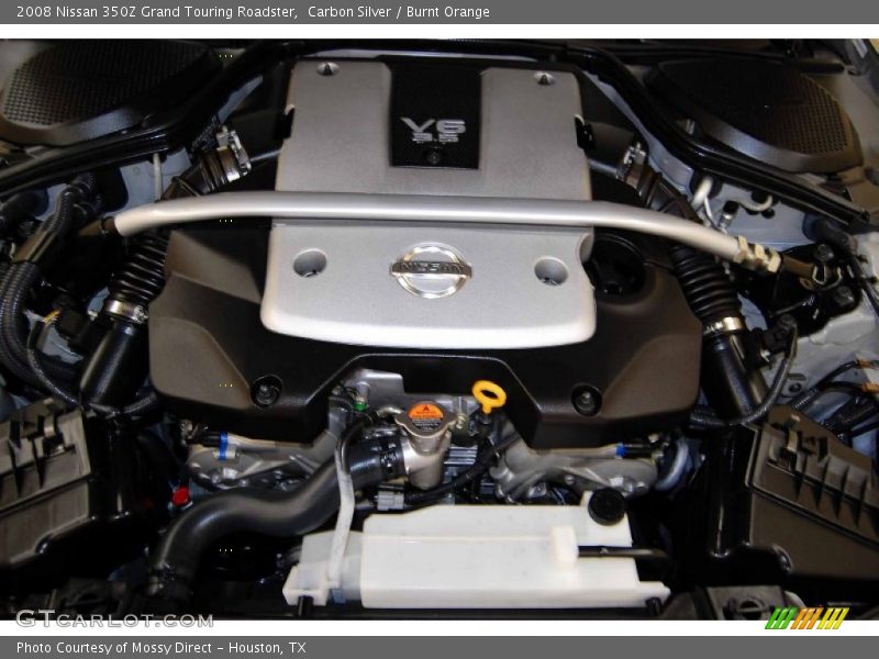 Carbon Silver / Burnt Orange 2008 Nissan 350Z Grand Touring Roadster