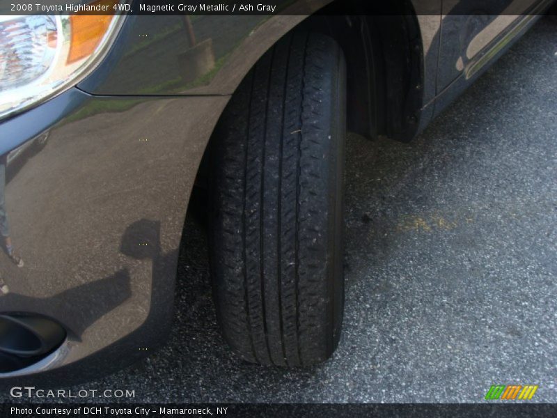 Magnetic Gray Metallic / Ash Gray 2008 Toyota Highlander 4WD