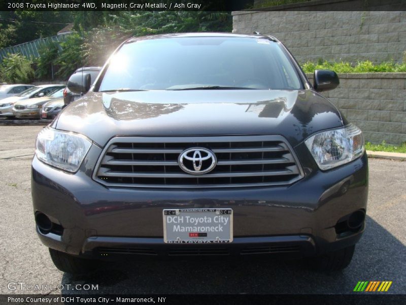 Magnetic Gray Metallic / Ash Gray 2008 Toyota Highlander 4WD