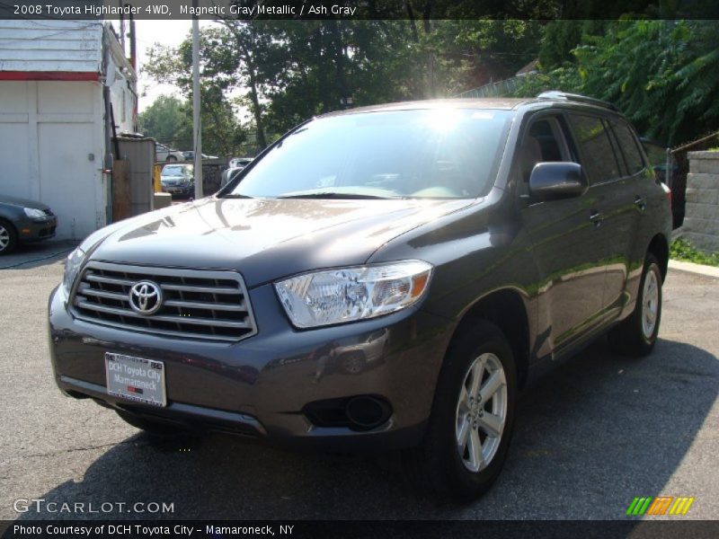 Magnetic Gray Metallic / Ash Gray 2008 Toyota Highlander 4WD