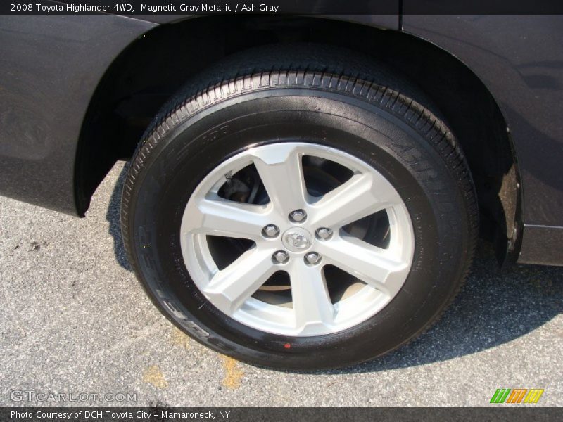 Magnetic Gray Metallic / Ash Gray 2008 Toyota Highlander 4WD