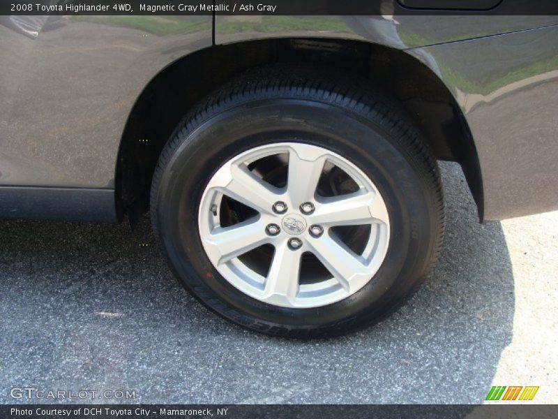 Magnetic Gray Metallic / Ash Gray 2008 Toyota Highlander 4WD