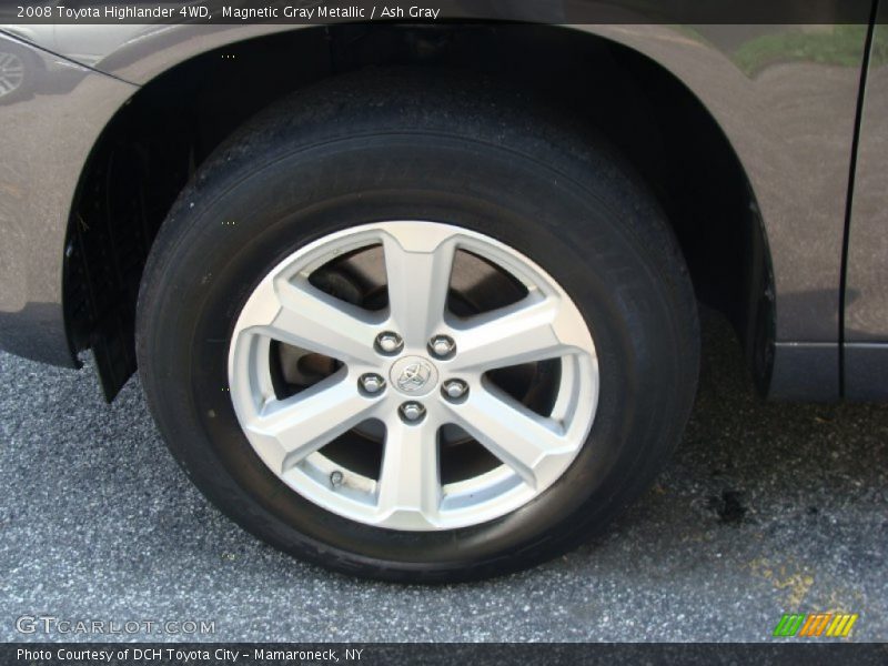 Magnetic Gray Metallic / Ash Gray 2008 Toyota Highlander 4WD
