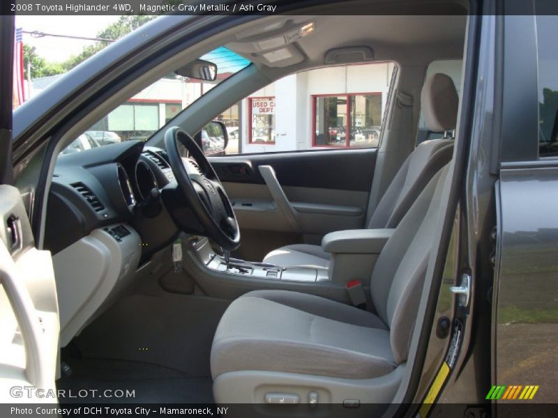 Magnetic Gray Metallic / Ash Gray 2008 Toyota Highlander 4WD