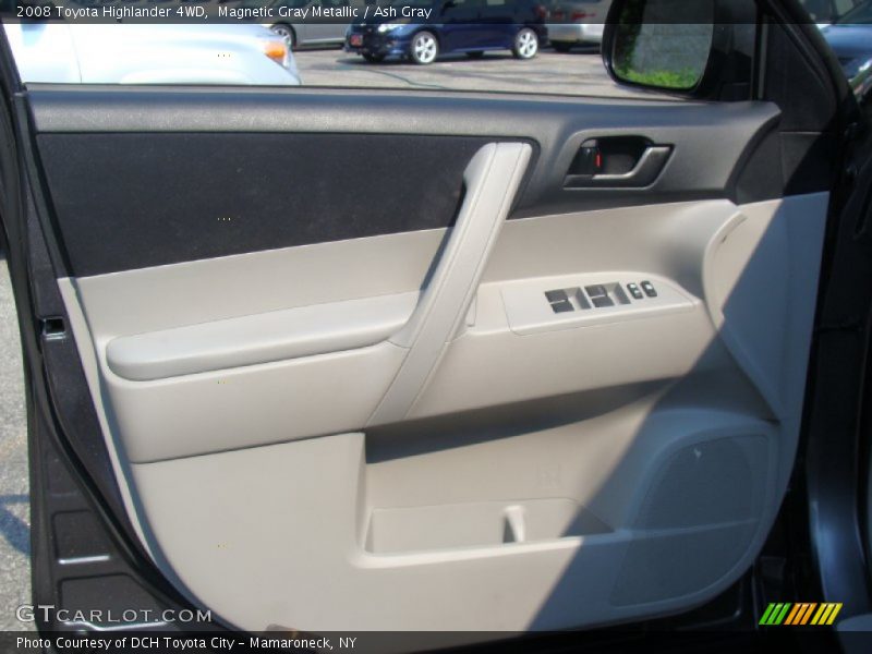 Magnetic Gray Metallic / Ash Gray 2008 Toyota Highlander 4WD