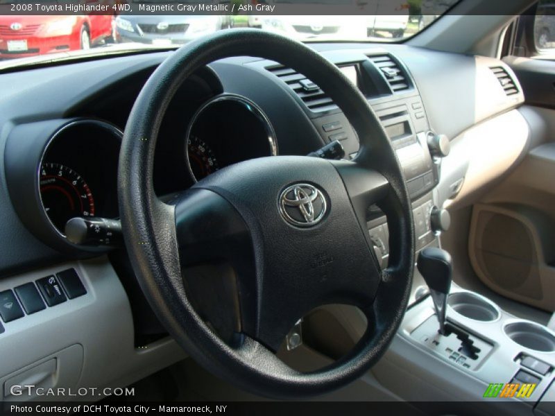 Magnetic Gray Metallic / Ash Gray 2008 Toyota Highlander 4WD