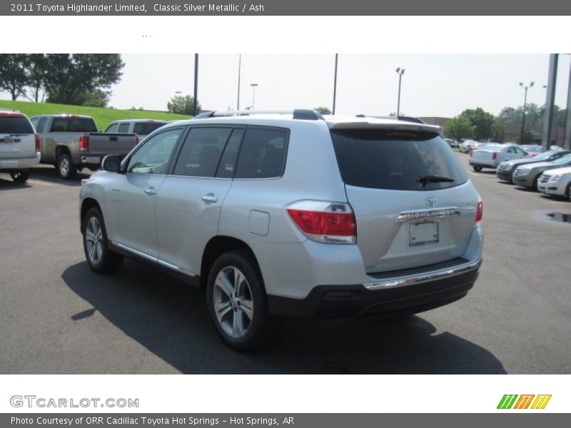 Classic Silver Metallic / Ash 2011 Toyota Highlander Limited