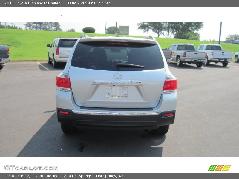 Classic Silver Metallic / Ash 2011 Toyota Highlander Limited