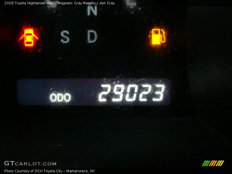Magnetic Gray Metallic / Ash Gray 2008 Toyota Highlander 4WD