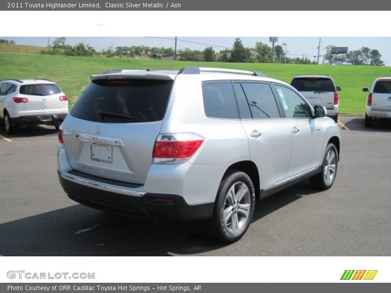 Classic Silver Metallic / Ash 2011 Toyota Highlander Limited